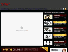 Tablet Screenshot of cvjoint.com.ar